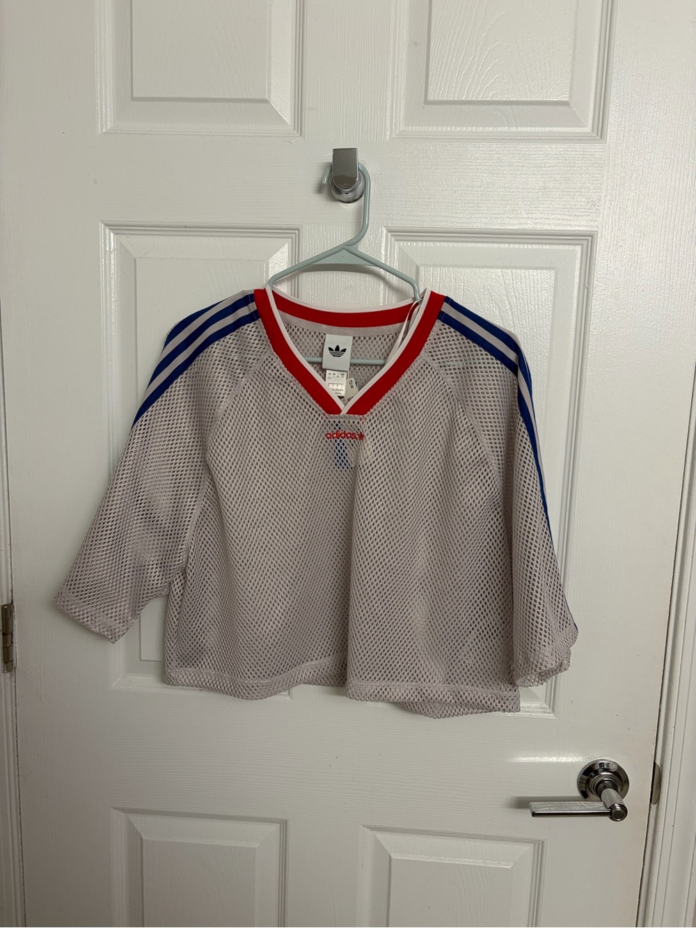 Adidas Cropped Mesh Jersey